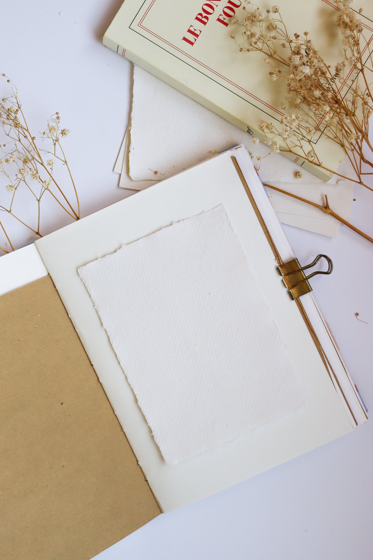 Atelier confection de carnets